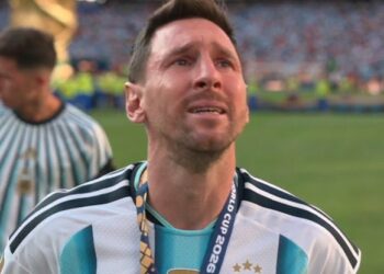 messi cry